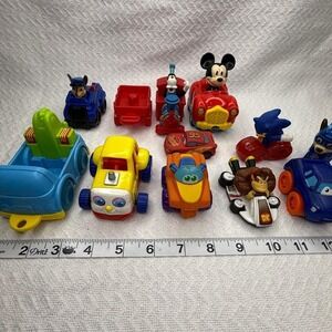 Disney‎ Pixar Cars McDonald's Toy Cars Lot Mickey Paw Patrol Donkey Kong